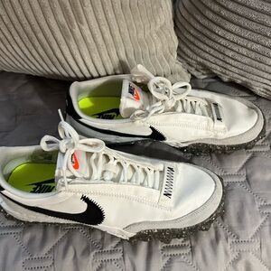 Nike White and Black Athletic Shoes